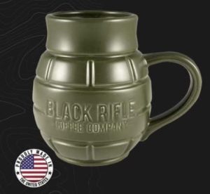 Black Rifle Coffee Company Mug u2013 Green Grenade Ceramic Cup for Dad, Military-Inspired Design u2013 Bold Gifts for Dad, Coffee Lovers and Veterans - 12 oz - Image 3