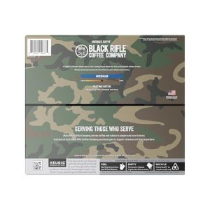 Black Rifle Coffee Company CAF, Medium Roast K Cups, 50 Single Serve Coffee Pods - Image 3