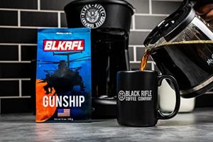 Black Rifle Coffee Company Gunship Roast, Light Roast Ground Coffee, 12 OZ Bag - Image 5