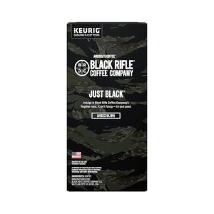 Black Rifle Coffee Company Medium Roast K Cups - Single Serve K Cups Coffee Pods - Kcup Pods Compatible with Keurig 1.0 & 2.0 - Made from Arabica Beans (Just Black, 32 Count) - Image 3
