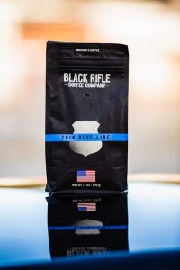 Black Rifle Coffee Company Thin Blue Line (Medium Roast) Whole Bean Coffee, 12 Ounce Bag of Coffee Beans, Medium Roast Coffee Beans, Created to Benefit Law Enforcement Officers and Their Families - Image 3