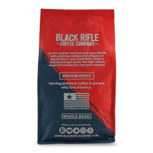 Black Rifle Coffee Company Fit Fuel (Medium Roast) Whole Bean Coffee, 12 Ounce Bag of Coffee Beans, Medium Roast Coffee Beans, Delicious Combination of Bold and Smooth Flavors and a Malt Finish - Image 2