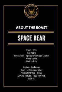 Black Rifle Coffee Company Space Bear, Light Roast Ground Coffee with Nutty Aromas and Citrus Floral and Black Tea Tasting Notes, Helps Support Veterans and First Responders, 12 Ounce Bag - Image 2