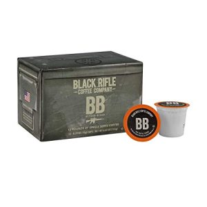 Black Rifle Coffee Company Beyond Black Single Serve Coffee Pods, Robust Flavors of Dark Chocolate Tasting Notes and Smoky Finish, Helps Support Veterans and First Responders, Dark Roast, 12 Count