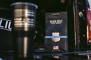 Black Rifle Coffee Company Thin Blue Line (Medium Roast) Whole Bean Coffee, 12 Ounce Bag of Coffee Beans, Medium Roast Coffee Beans, Created to Benefit Law Enforcement Officers and Their Families - Image 5