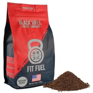 Black Rifle Coffee Company Fit Fuel, Medium Roast Ground Coffee, 12 OZ Bag