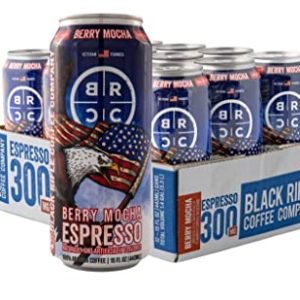 Black Rifle Coffee RTD (Berry Mocha Espresso, 15 Fl Oz (Pack of 12))