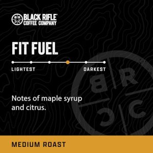 Black Rifle Coffee Company Fit Fuel (Medium Roast) Whole Bean Coffee, 12 Ounce Bag of Coffee Beans, Medium Roast Coffee Beans, Delicious Combination of Bold and Smooth Flavors and a Malt Finish - Image 3