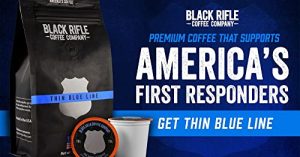 Black Rifle Coffee Company Thin Blue Line (Medium Roast) Whole Bean Coffee, 12 Ounce Bag of Coffee Beans, Medium Roast Coffee Beans, Created to Benefit Law Enforcement Officers and Their Families - Image 4