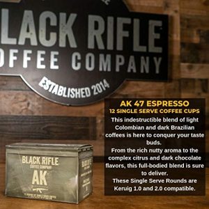 Black Rifle Coffee Company AK Espresso, Medium Roast K Cups, 12 Single Serve Coffee Pods - Image 4