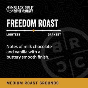 Black Rifle Coffee Company Freedom Roast, Medium Roast Ground Coffee, 12 OZ Bag - Image 2