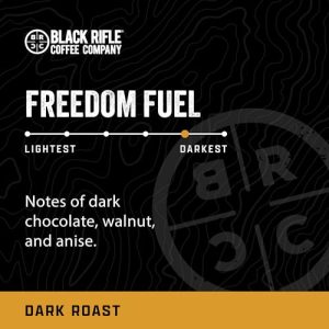 Black Rifle Coffee Company Freedom Fuel (Dark Roast Coffee Pods) Single Serve Pods, Dark and Bold Flavor, Helps Supports Veterans and First Responders, 12 Count - Image 2