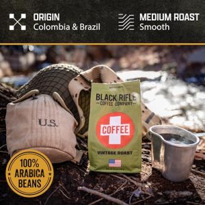 Black Rifle Coffee Company Vintage Roast, Medium Roast Ground Coffee, 12 OZ Bag - Image 3