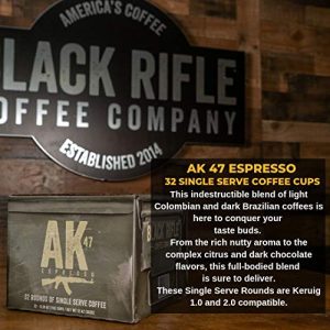 Black Rifle Coffee Company AK Espresso, Medium Roast Coffee Pods, 32 Single Serve Coffee Pods - Image 6