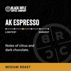 Black Rifle Coffee Company AK Espresso, Medium Roast Ground Coffee, 5 lb Bag - Image 2