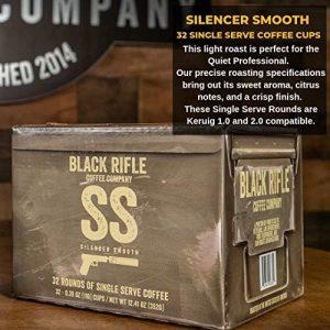 Black Rifle Coffee Company Silencer Smooth, Light Roast Coffee Pods, 32 Single Serve Coffee Pods - Image 7