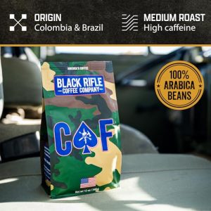 Black Rifle Coffee Company CAF, Medium Roast Ground Coffee, 12 OZ Bag - Image 3