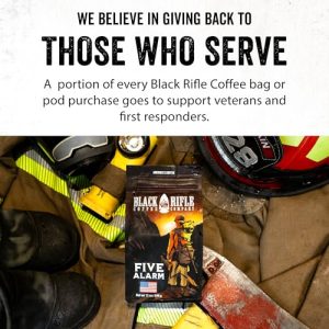Black Rifle Coffee Company Five Alarm, Medium Roast Ground Coffee, 12 OZ Bag - Image 5