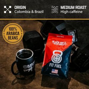 Black Rifle Coffee Company Fit Fuel, Medium Roast Ground Coffee, 12 OZ Bag - Image 3