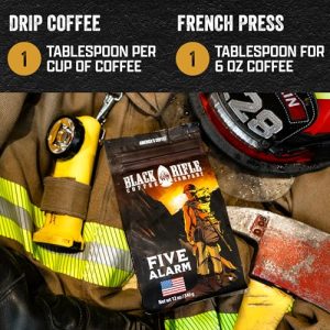 Black Rifle Coffee Company Five Alarm, Medium Roast Ground Coffee, 12 OZ Bag - Image 7