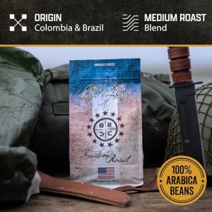 Black Rifle Coffee Company Freedom Roast, Medium Roast Ground Coffee, 12 OZ Bag - Image 3