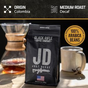Black Rifle Coffee Company Ground (Just Decaf (Medium Roast, 12 Ounce) - Image 3